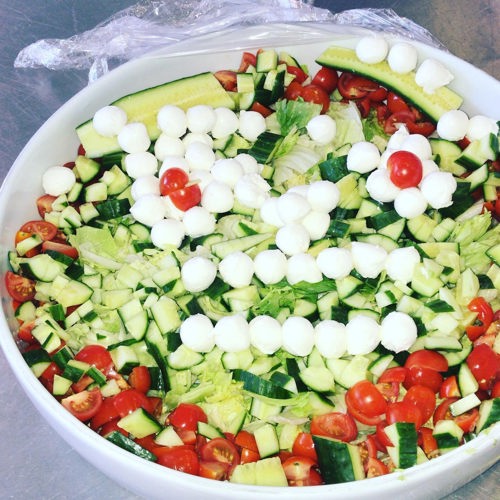 Kreativ salat i AKVA
